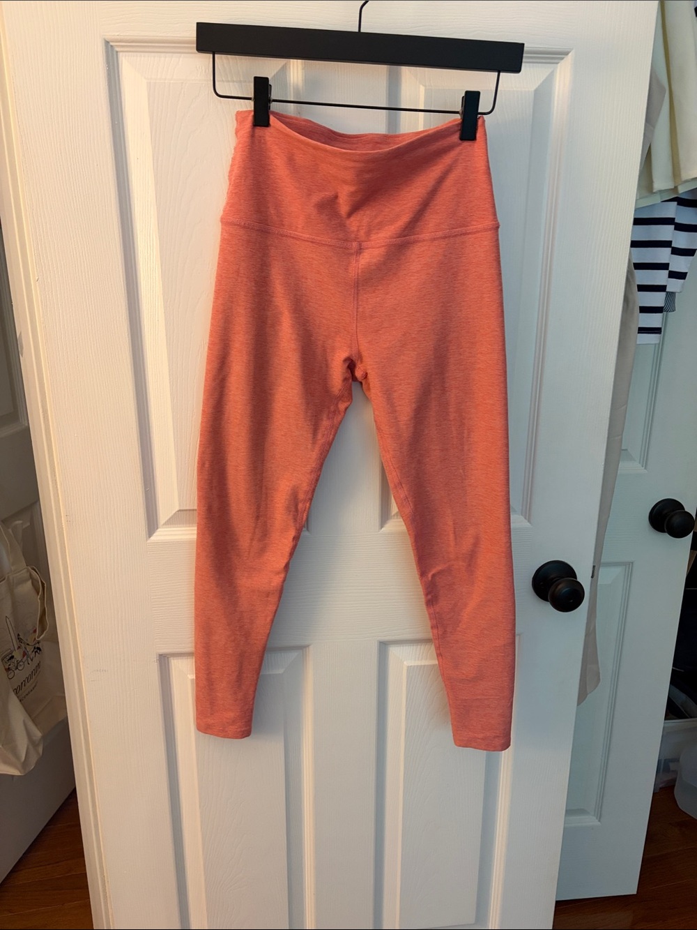 Beyond Yoga Women’s Coral-Orange High Waist Leggings